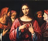 Bernardino Luini Christ disputing with the Doctors painting